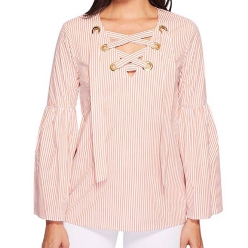 Michael Kors Striped Tunic blouse
